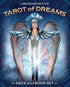 Tarot of Dreams box set by Ciro Marchetti featuring luminous gold-bordered card artwork and the deluxe collector deck packaging.