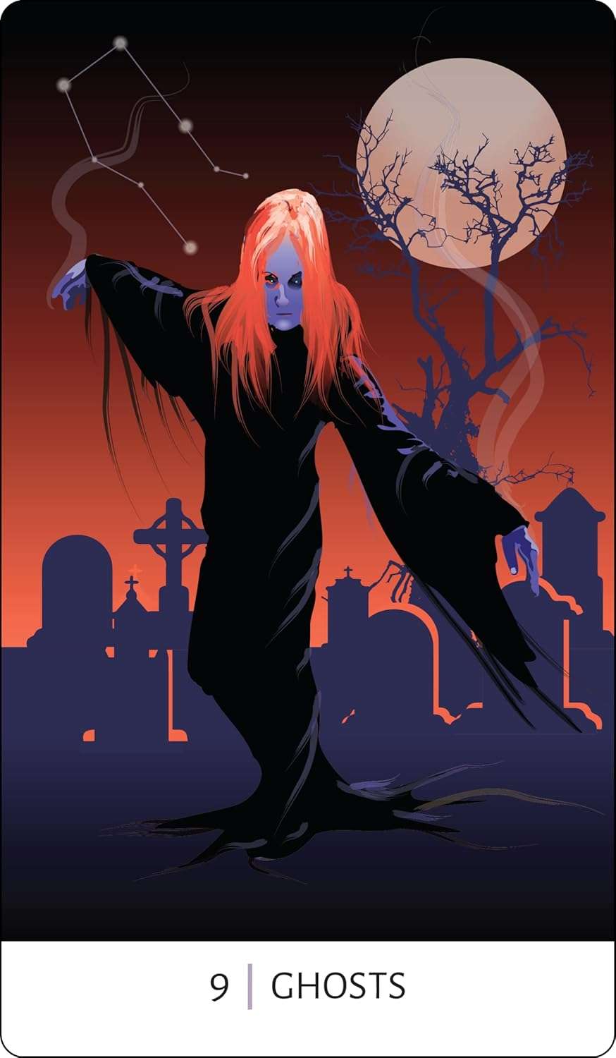 Tarot of the Unexplained: A Deck of Cryptids, Ghosts, UFOs and Other Urban Oddities, by Davezilla