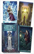 Universal Celtic Tarot deck cards from Lo Scarabeo showing richly illustrated Celtic mythology figures and nature imagery — a 78-card RWS-tradition deck by Nativo and Scagliotti.