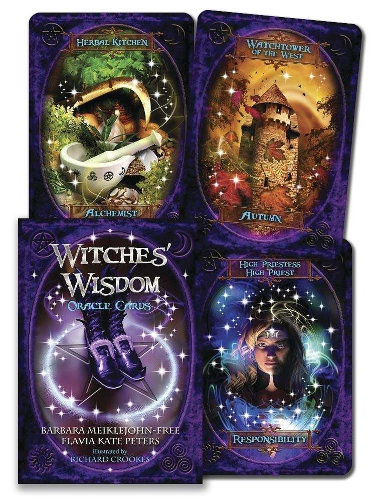 Witches’ Wisdom Oracle by Meiklejohn-Free &amp;amp; Peters — Magic of the Old Ways