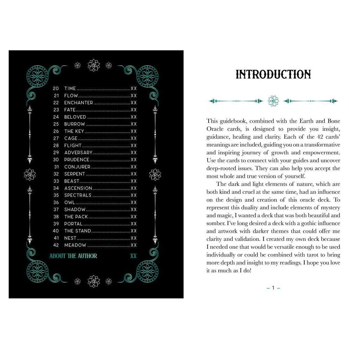 Earth &amp; Bone Oracle Deck by Sirian Shadow – A Tool for Spiritual Growth &amp; Transformation