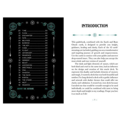 Earth &amp; Bone Oracle Deck by Sirian Shadow – A Tool for Spiritual Growth &amp; Transformation