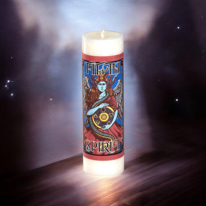 Element Spirit Pillar Candles – Air, Fire, Water, Earth &amp; Spirit