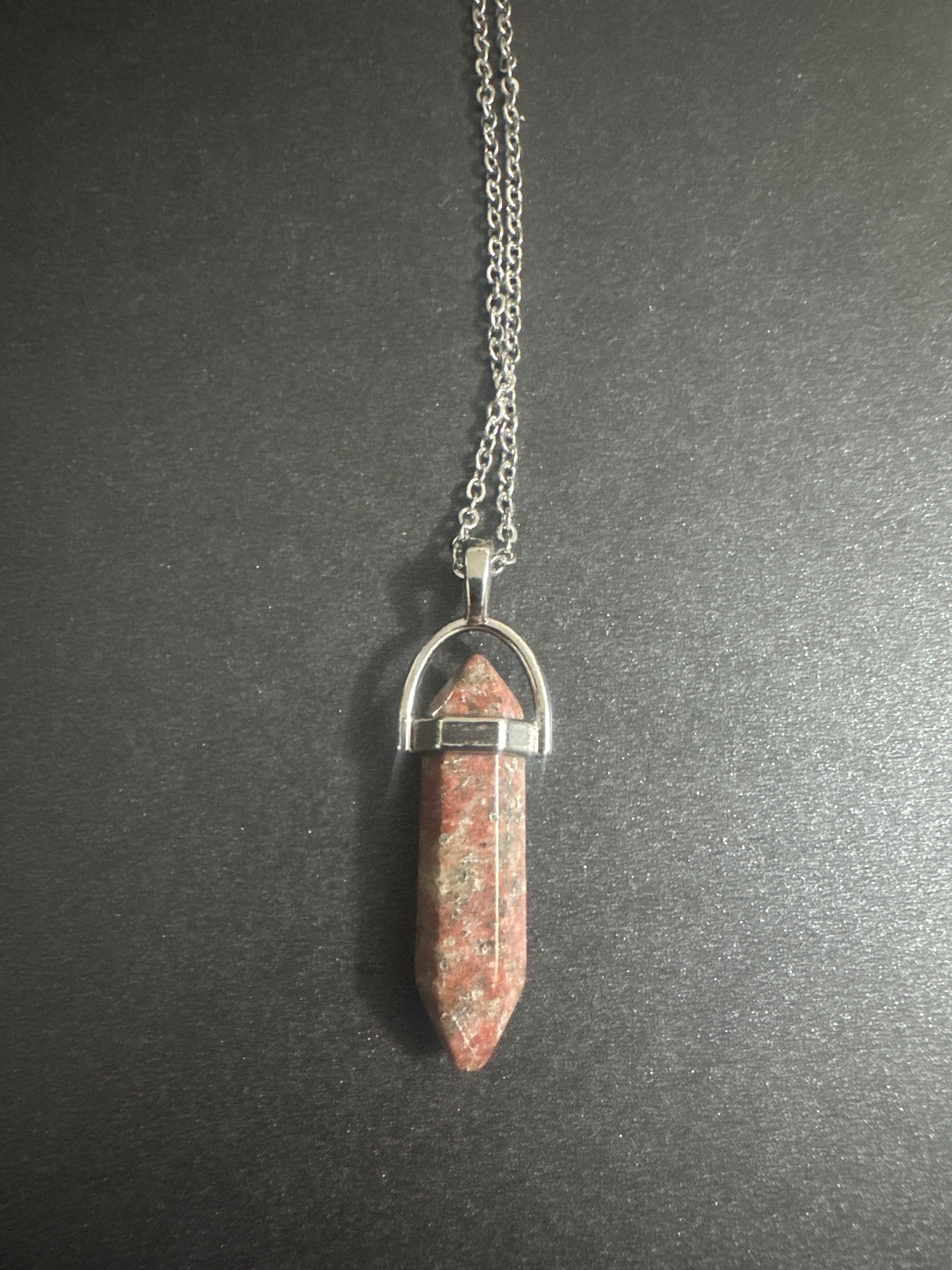 Various Shaped Crystal Necklaces