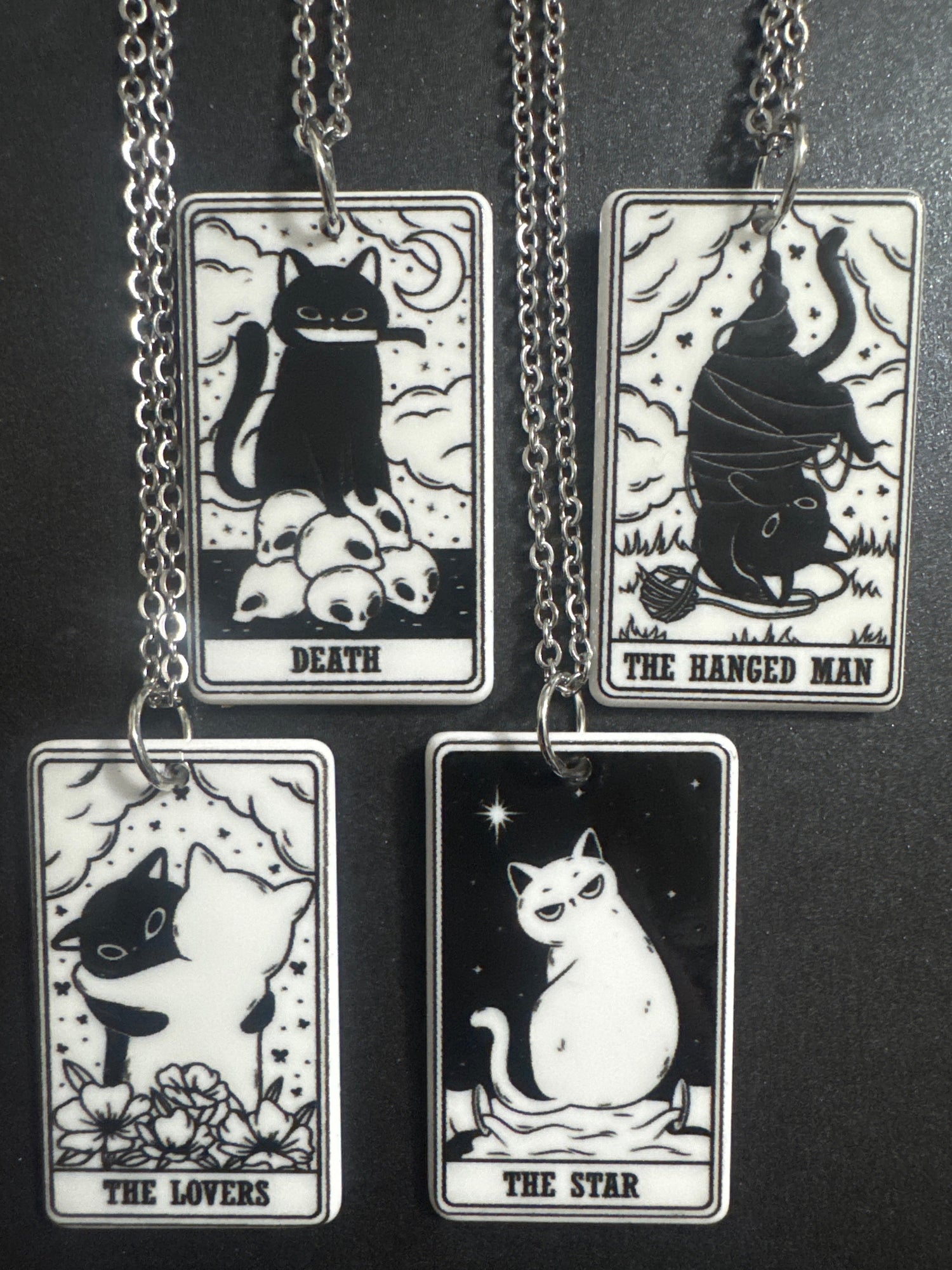 Cat Tarot Necklaces