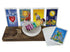 12 inch Triple Moon tarot card holder showing lunar triple moon symbol display stand for showcasing tarot or oracle cards on altar