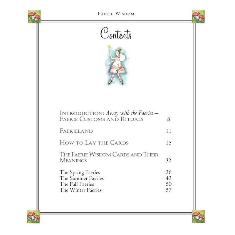 Faerie Wisdom Oracle Cards &amp; Guidebook by Gillian Kemp – Enchanted Faerie Divination Deck