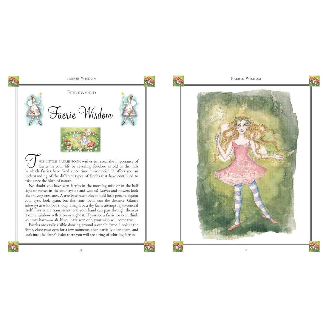 Faerie Wisdom Oracle Cards &amp; Guidebook by Gillian Kemp – Enchanted Faerie Divination Deck