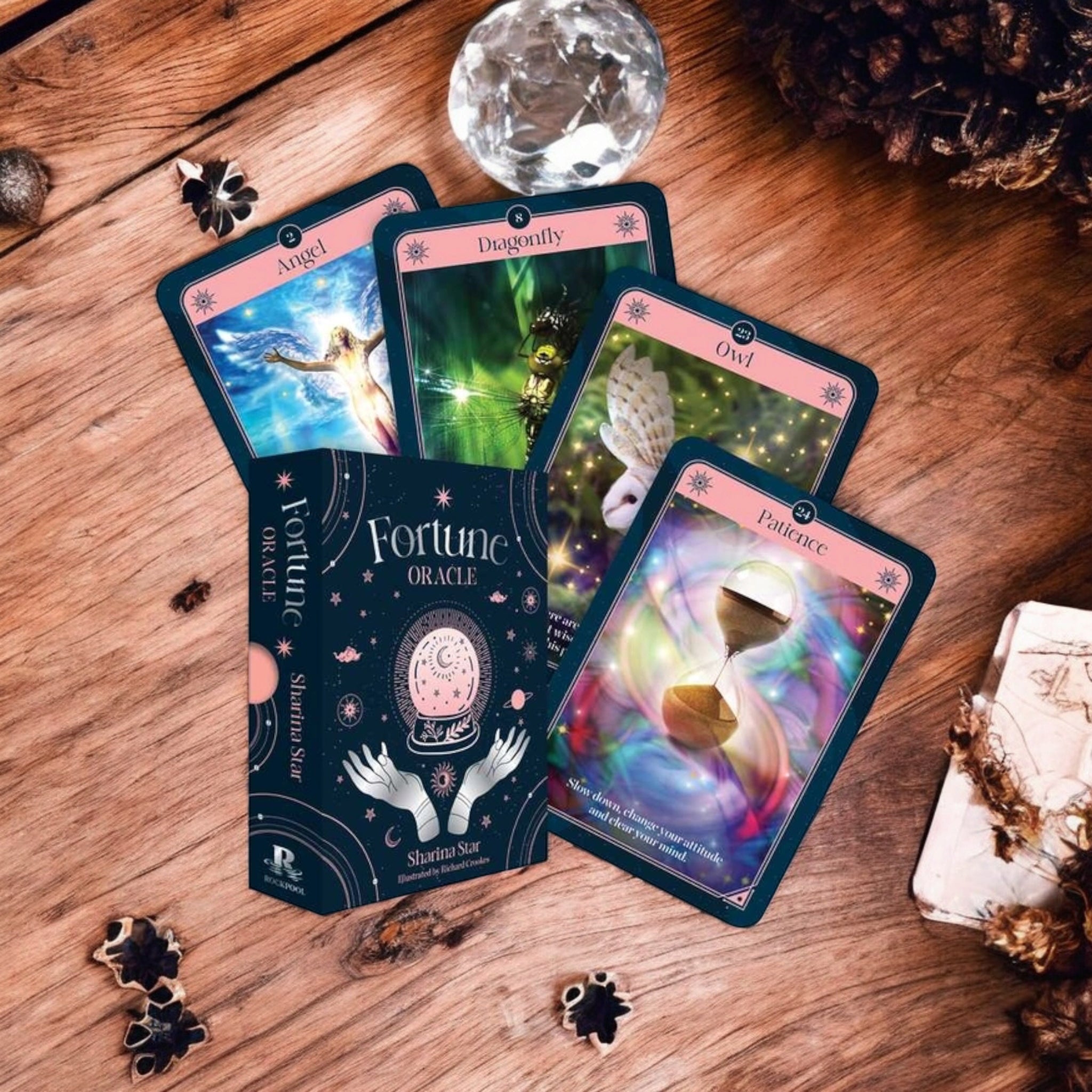Fortune Oracle Deck by Sharina Star – 36 Cards &amp; Guidebook