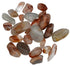 1 pound bag of amphibole angel wing tumbled bulk crystals with pale phantom inclusions for anxiety relief spiritual connection and dream work