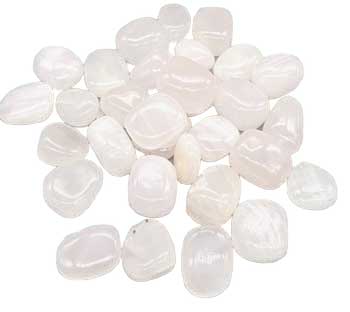 1 lb pink calcite tumbled polished stones in soft pastel pink tones — heart chakra self-love crystal bulk lot.
