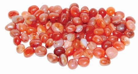 1 lb Carnelian – Orange – Tumbled Bulk Stones