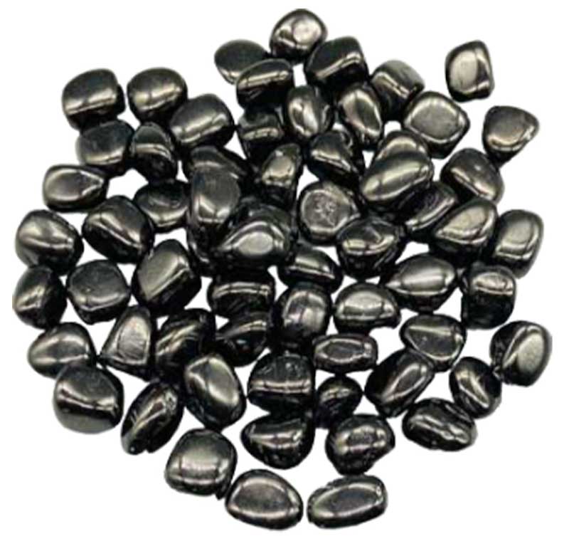 1 lb Jet – Tumbled Bulk Stones