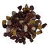 One pound bulk lot of 12-15mm mookaite tumbled nuggets in vibrant red, yellow, and cream tones — Australian jasper grounding and vitality crystal collection.