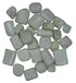 One-pound collection of smooth white scolecite zeolite tumbled stones for lucid dreaming astral travel deep meditation and high-vibration spiritual practice