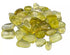 One pound polished lemon topaz tumbled stones in bright yellow tones for solar plexus chakra clarity and joyful energy crystal lot