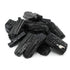 Large raw black tourmaline schorl stones in bulk — natural rough dark crystal pieces for protection grids and grounding practice.
