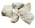 One pound raw untumbled ruby zoisite anyolite stones showing red ruby in green matrix for heart chakra and courage bulk crystal lot