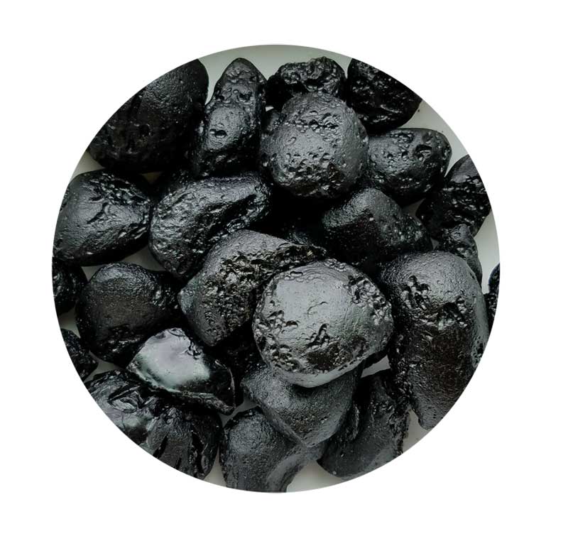 One-pound collection of rough dark tektite meteorite impact glass raw stones for cosmic energy psychic enhancement and spiritual acceleration