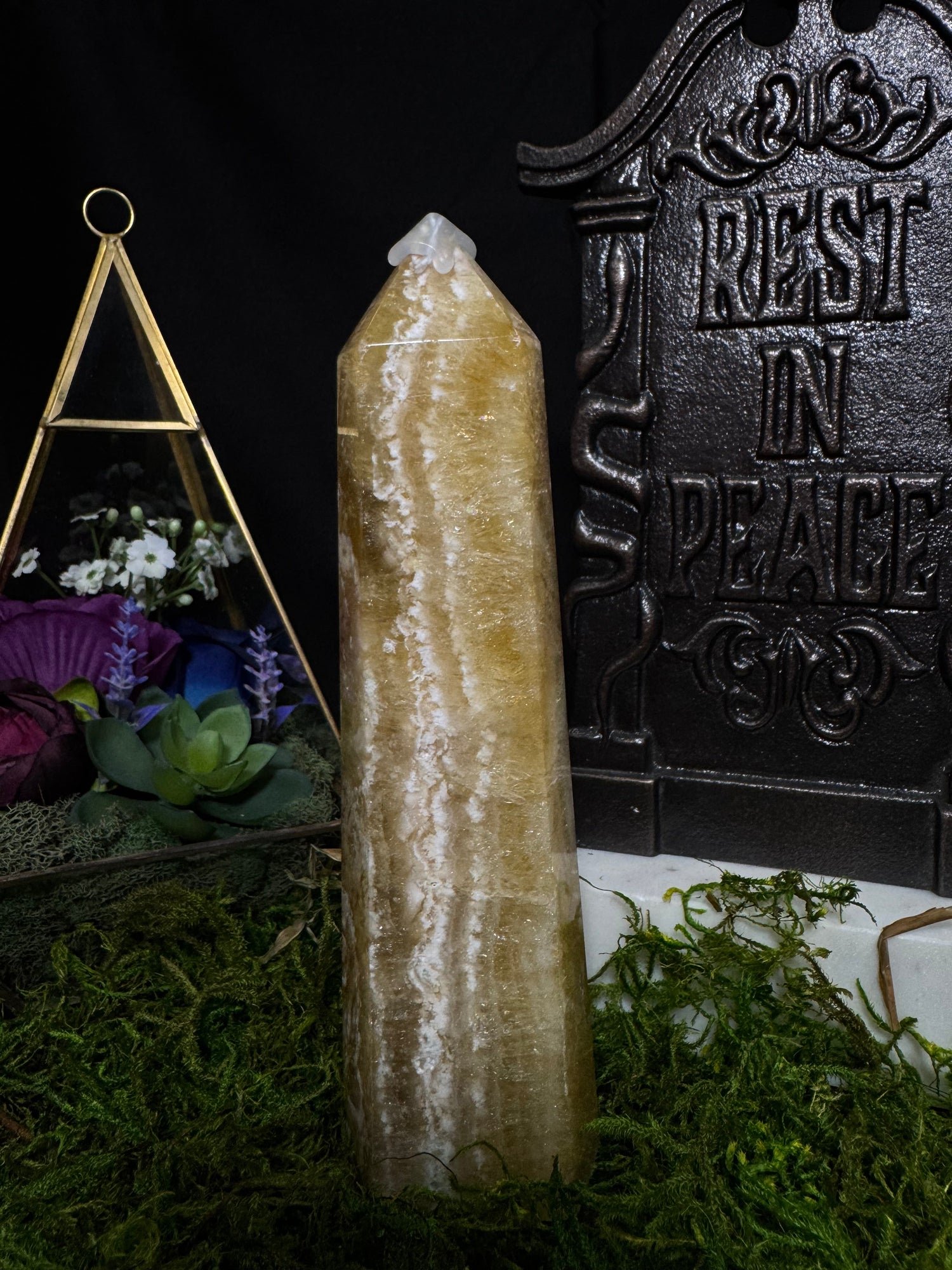 Golden Fluorite Tower