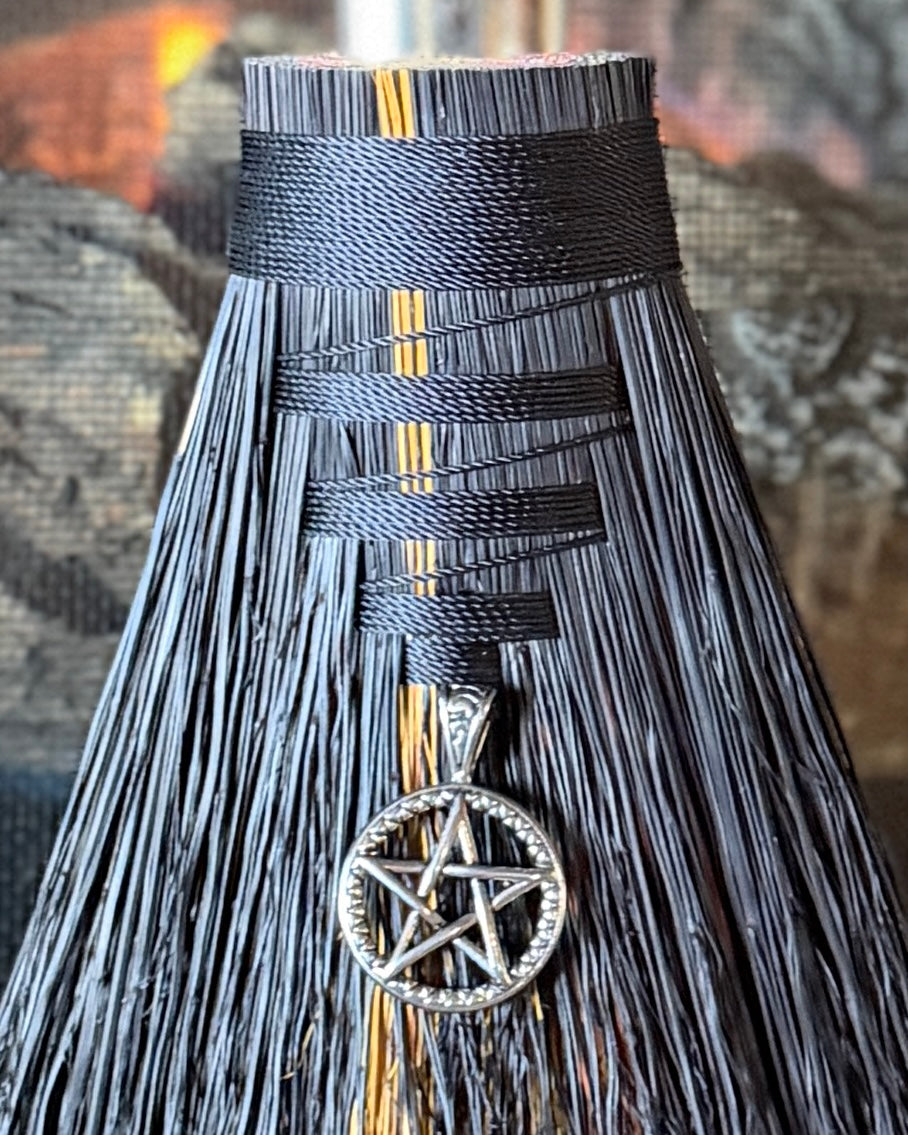 Shadowed Ember Athame Besom