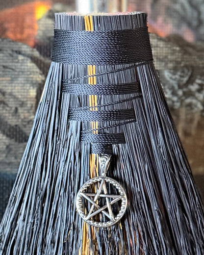 Shadowed Ember Athame Besom