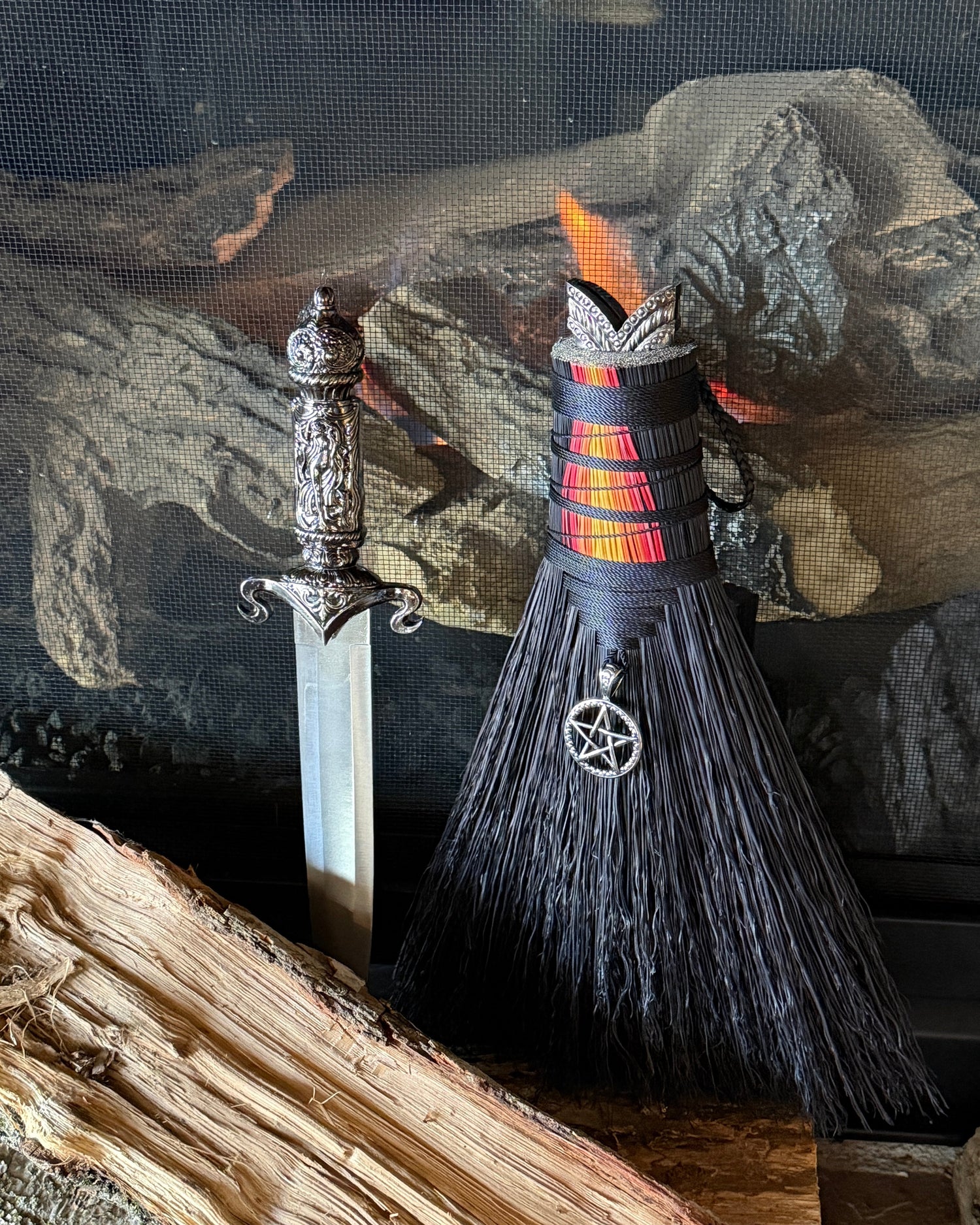 Kindled Truth Athame Besom