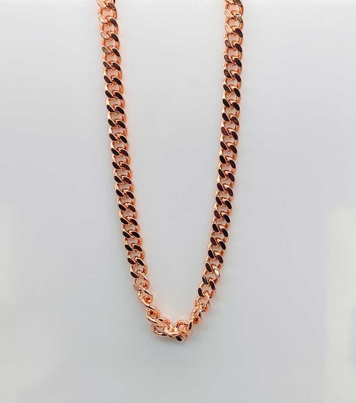 Copper Link Necklace - Strength Meets Elegance