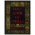 Dark hardcover book titled Lost Book of Spells in bold red letters with intricate gold decorative design by Fiona Horne.
