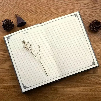 Magic Spells Journal – Vintage A5 Hardcover Witchy Notebook with Lined Pages