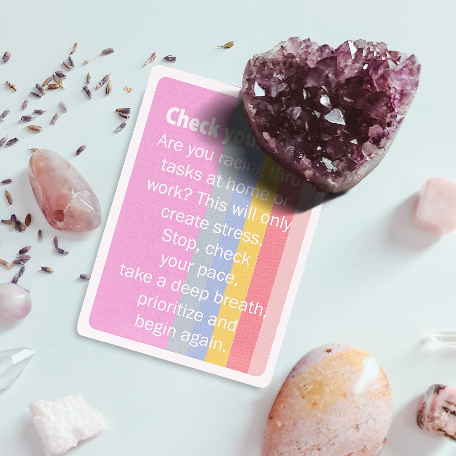 Daily Meditation Cards – 54 Mindfulness Prompts for Calm &amp; Clarity