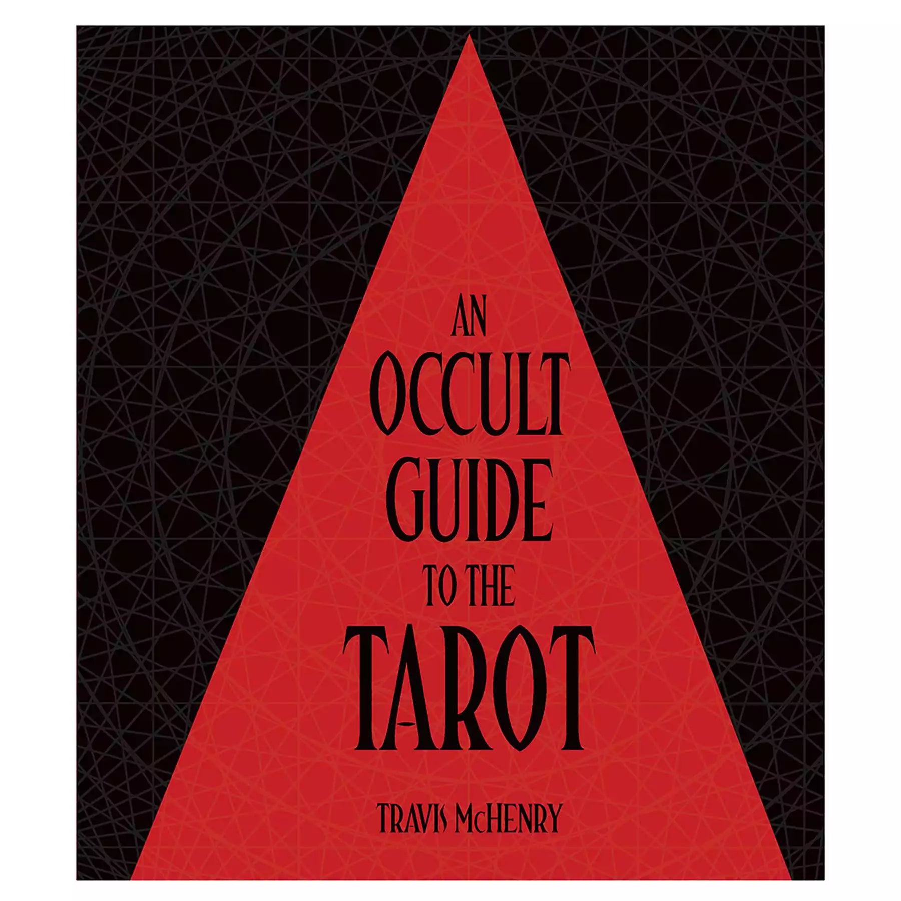 An Occult Guide to the Tarot hardcover book by Travis McHenry showing front cover with esoteric and Kabbalistic tarot imagery