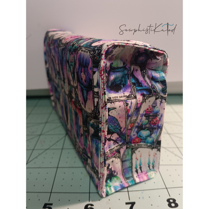 Mystic Pink Tarot Deck Case – Structured Witchy Card &amp; Guidebook Holder