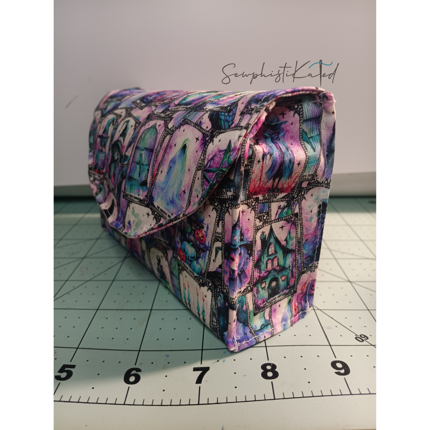 Mystic Pink Tarot Deck Case – Structured Witchy Card &amp; Guidebook Holder