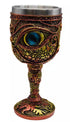 Eye of Dragon chalice 6.5 inches tall — decorative ritual goblet with intricate dragon motif detailing for altar offerings and Wiccan ceremonial work.
