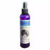 Purple 8oz spray bottle of Dark Moon Water room spray labeled Lunar Moon Water Spray with moon graphic, for grounding and shadow work ritual misting.
