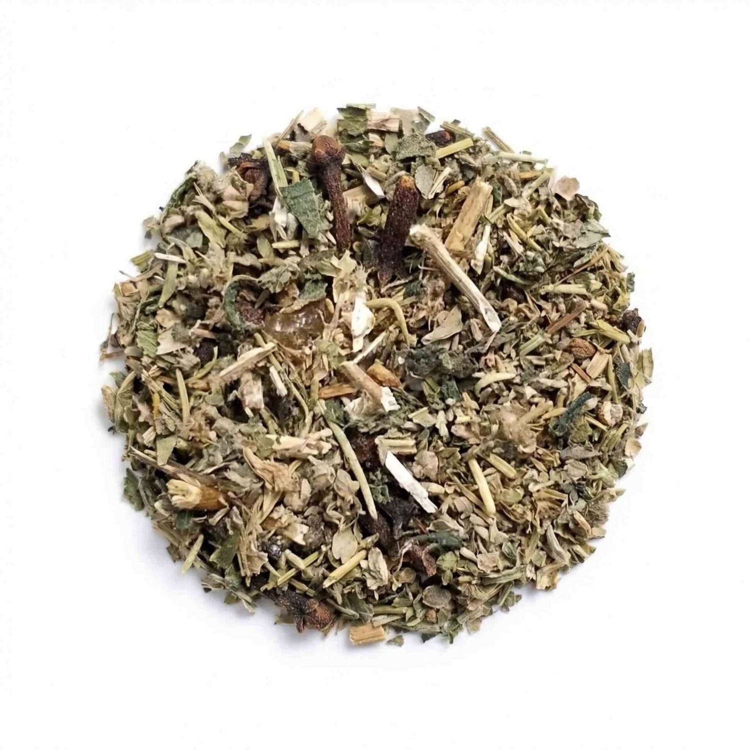 1-pound bag of banishing ritual herbal spell mix — bulk dried herb blend for removal incense, floor wash warding, and banishing magical preparations.