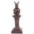 Cast resin Horned God Cernunnos antlered statue for Wiccan altar dual deity practice Celtic paganism nature rituals and Beltane devotion