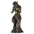 Nine and a half inch Pan Satyr statue of Greek god of wild nature music and ecstasy for pagan altar decor and earth magic devotion