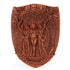 Triple Goddess Mother Maiden Crone decorative wall plaque depicting three aspects of divine feminine for Wiccan altar and sacred space