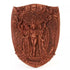 Triple Goddess Mother Maiden Crone decorative wall plaque depicting three aspects of divine feminine for Wiccan altar and sacred space
