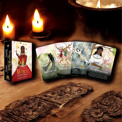 Seasons of the Witch: Beltane Oracle Deck – Celebrate Abundance, Creativity &amp; Magick