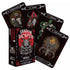 Shadow of Darkness oracle deck box and cards showing dark, otherworldly illustrations designed for shadow work and inner exploration, 44-card Sirian Shadow deck.