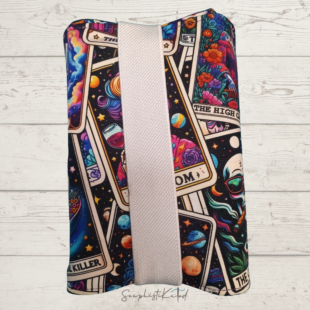 Cosmic Skeleton Wraparound Tarot &amp; Oracle Deck Case + Reading Mat