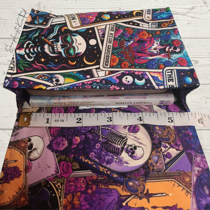 Cosmic Skeleton Wraparound Tarot &amp; Oracle Deck Case + Reading Mat
