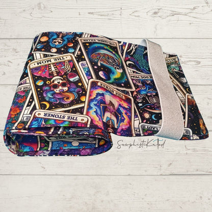 Cosmic Skeleton Wraparound Tarot &amp; Oracle Deck Case + Reading Mat