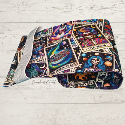 Cosmic Skeleton Wraparound Tarot &amp; Oracle Deck Case + Reading Mat