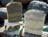 Grounding collection - three layered soap bars containing activated charcoal and French green clay