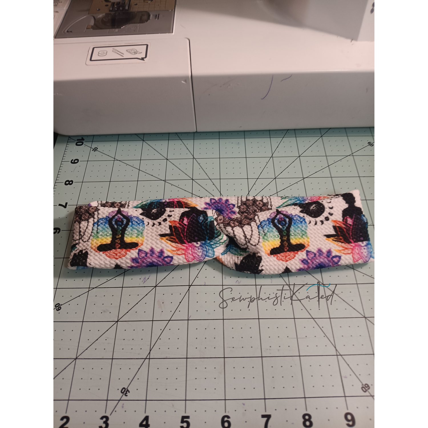 Spiritual Print Headbands &amp; Scrunchies – Meditation, Mandala, Hamsa &amp; Moon Phase Hair Accessories