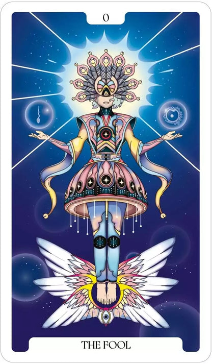 Stellar Vault Tarot card with deep-space visual art and tarot symbolism